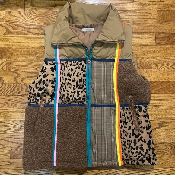 NWOT The Whistler Vest -Multicolored Sherpa - Picture 5 of 12